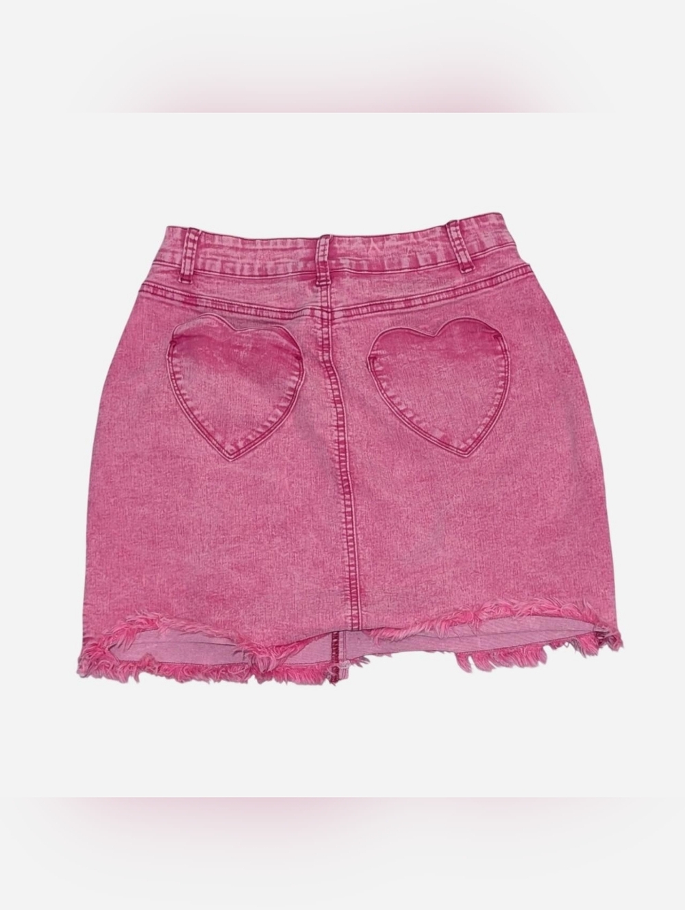 RARE Lazy Oaf Pink Mini Skirt WITH HEART POCKETS‼️Open to Offers